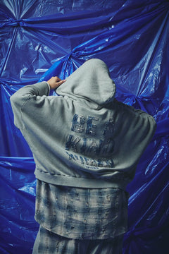 The Be a Kind Human Hoodie - Blue
