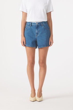 Edie High Relaxed Short - Anchor