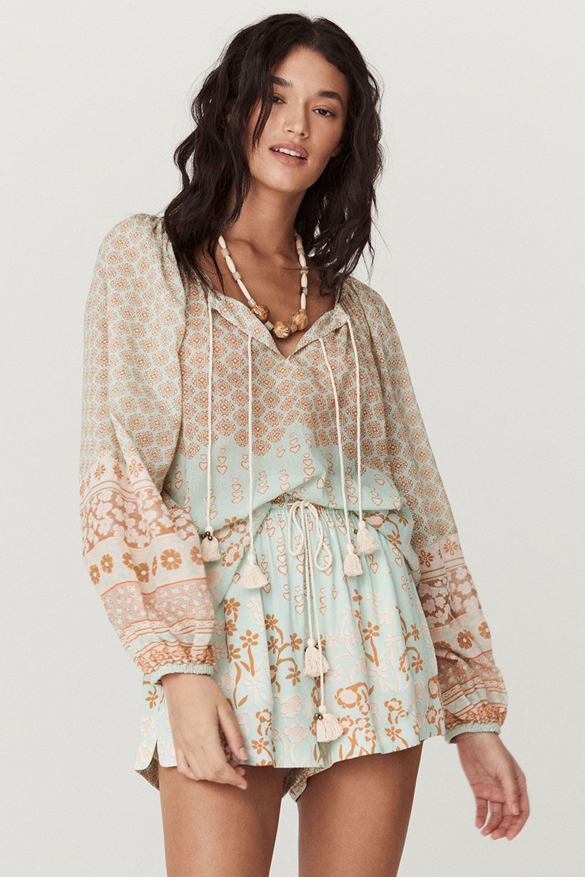 Sweet Nothings Blouse - Peppermint