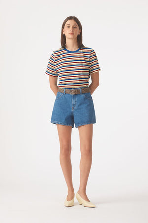 Edie High Relaxed Short - Anchor