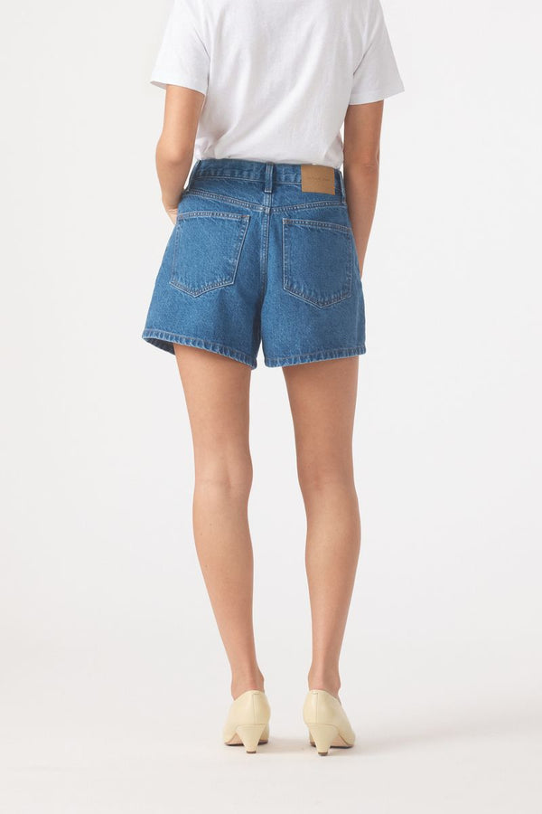 Edie High Relaxed Short - Anchor