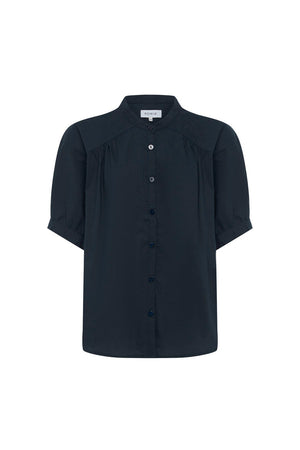 Cora Spring Blouse - Ink Cotton