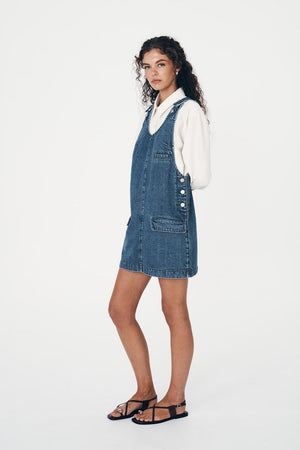 Franka Denim Mini Dress