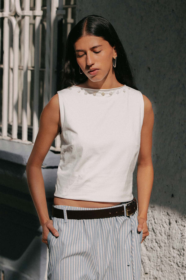Muriel Boatneck Tank