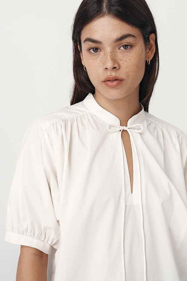 Piper Organic Blouse - Creme