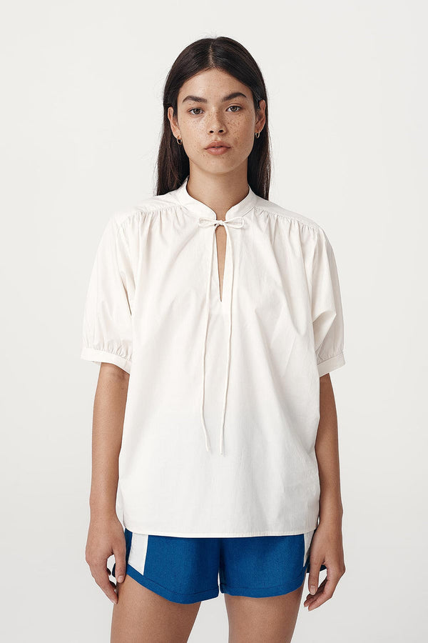 Piper Organic Blouse - Creme