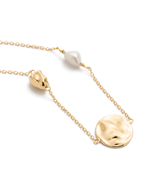 Tidal Pearl Bracelet - Gold
