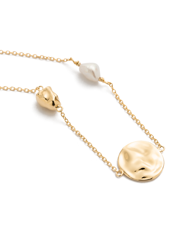 Tidal Pearl Bracelet - Gold