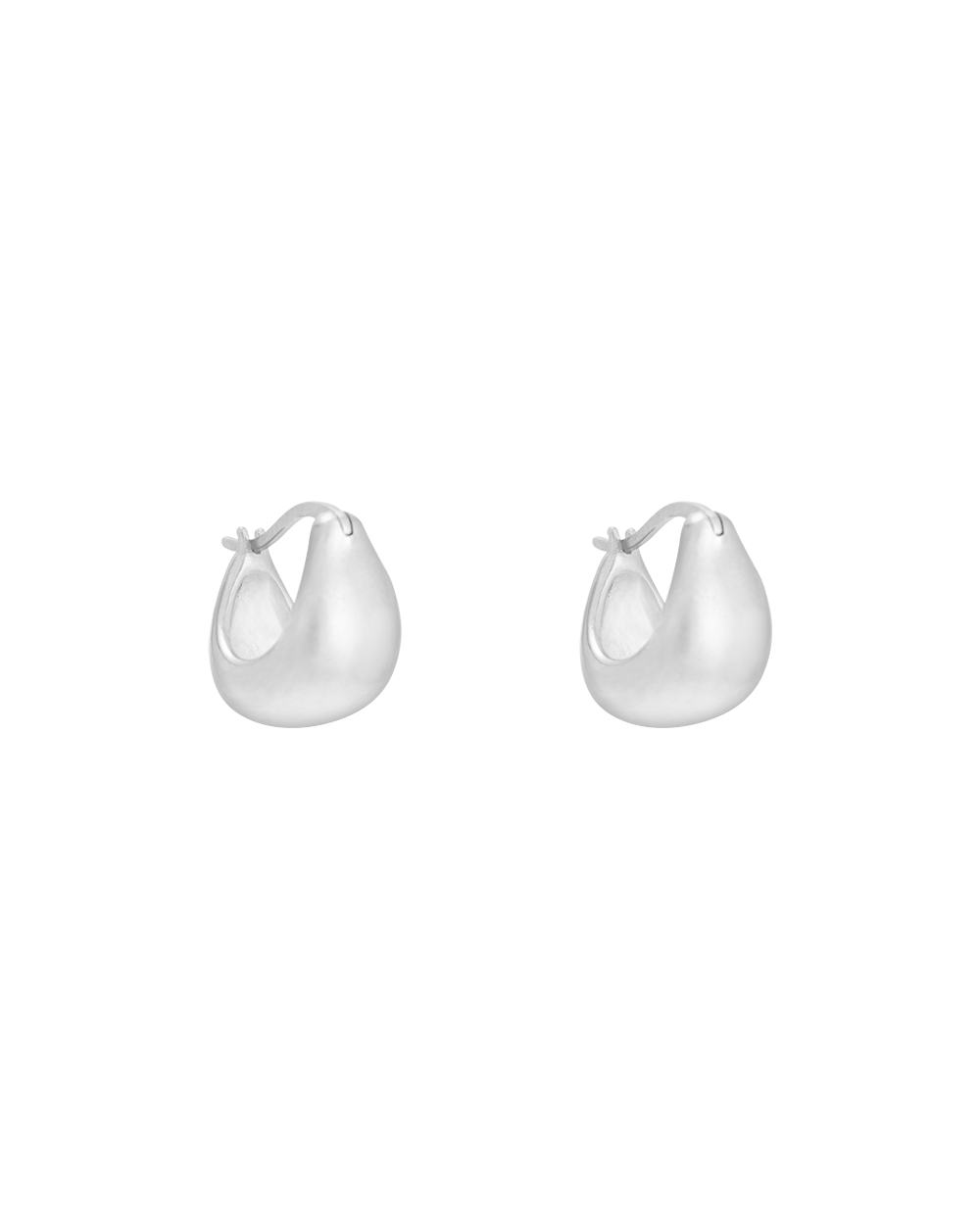 Tresor Hoops Small - Silver