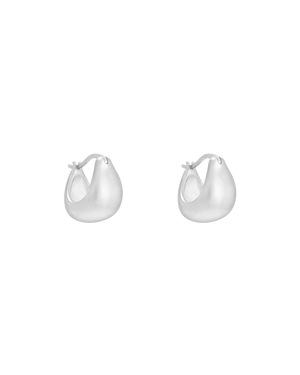 Tresor Hoops Small - Silver