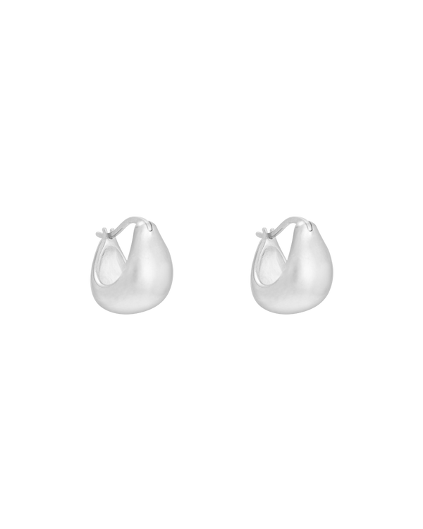 Tresor Hoops Small - Silver