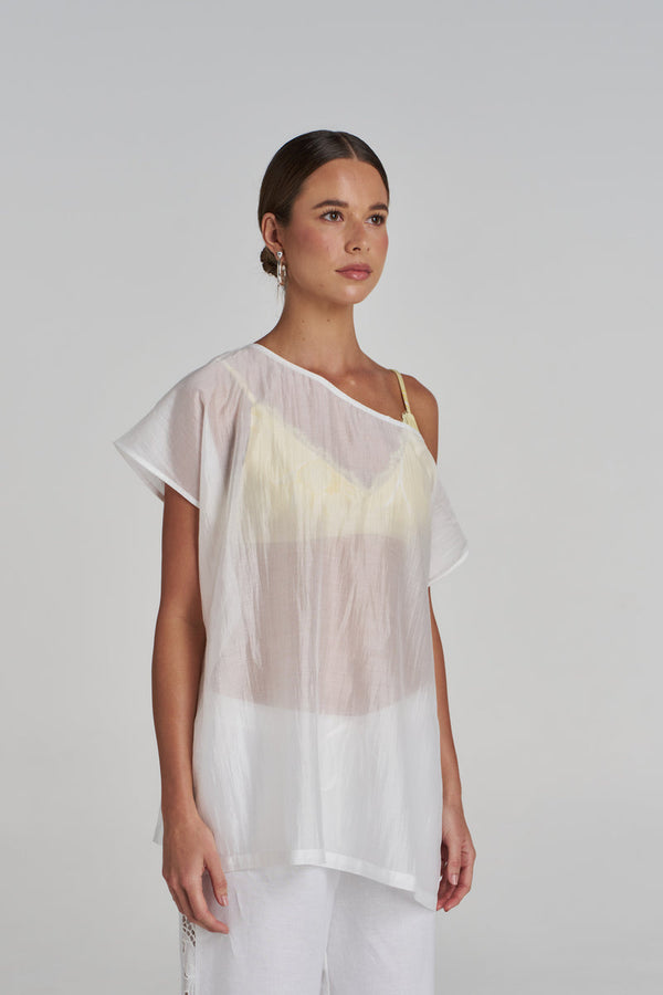 Crystal Top - White