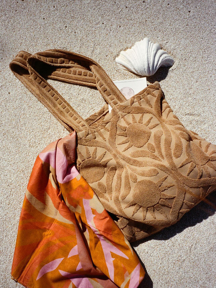 SUNDOWN TOWELLING TOTE